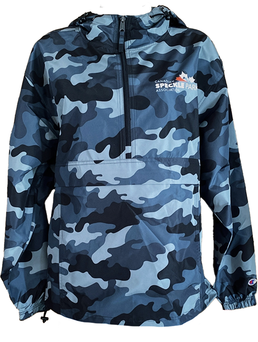 camo windbreaker